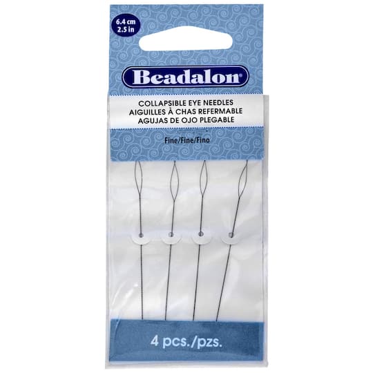 Beadalon&#xAE; Fine Collapsible Eye Needles